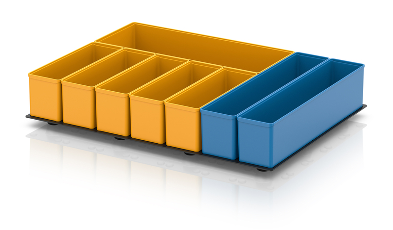 AUER Packaging Vkládací boxy – vložka pro euro přepravky 40 x 30 cm EG TEK 43 B7